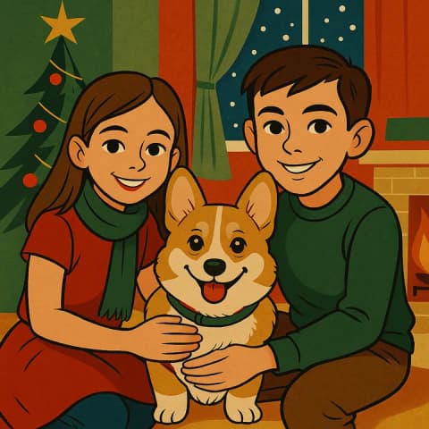 Animation-Cel Christmas