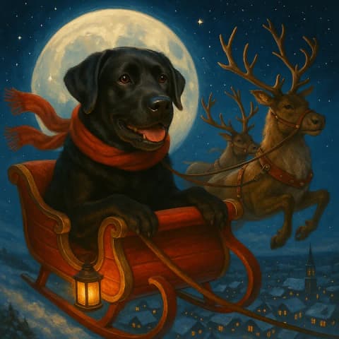 Sleigh Over the Town
