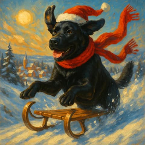 Sled Off the Hill