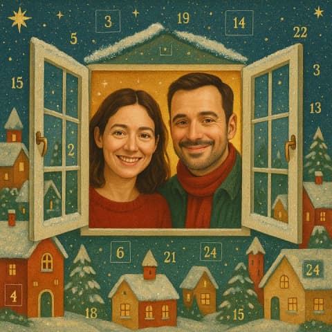 Advent-Calendar Window