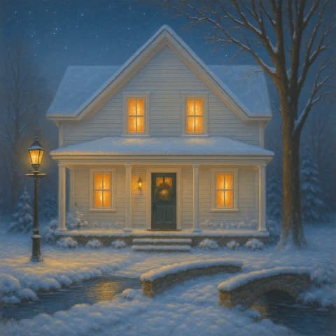 Luminous Cottage Glow