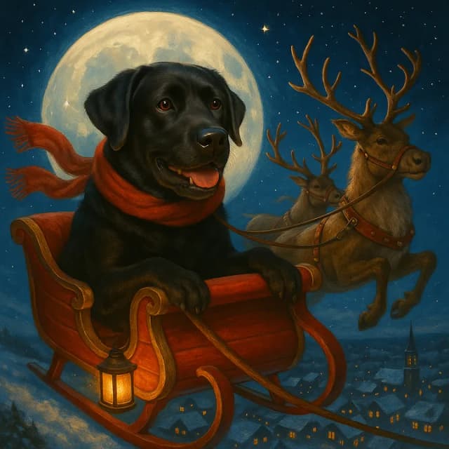 Sleigh Over the Town