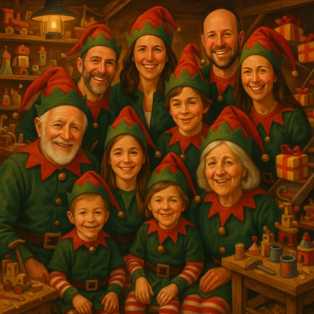 Elf Workshop Crew
