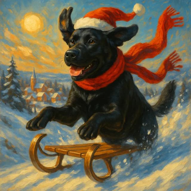 Sled Off the Hill
