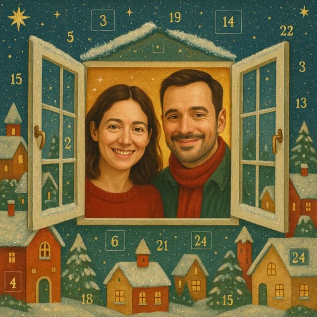 Advent-Calendar Window